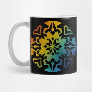 Cool pattern rainbow Mug